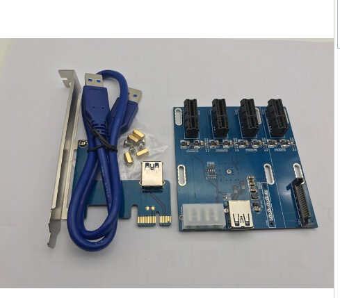 new-blue-font-b-pcie-b-font-1-to-4-pci-e