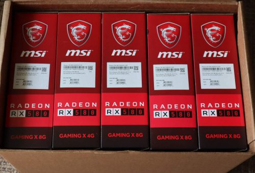 Видеокарта MSI Radeon RX 580 GAMING X 8Gb б/у