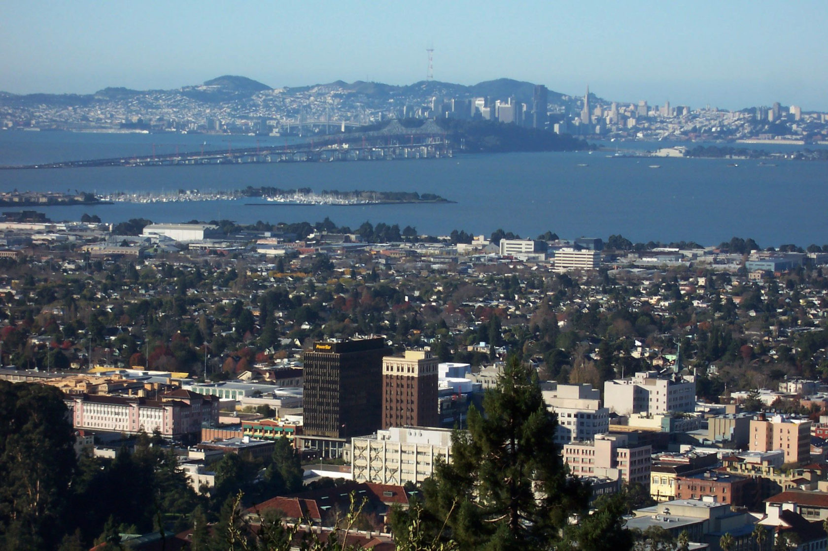 Berkeley-downtown-Bay-bridge-SF-in-back-