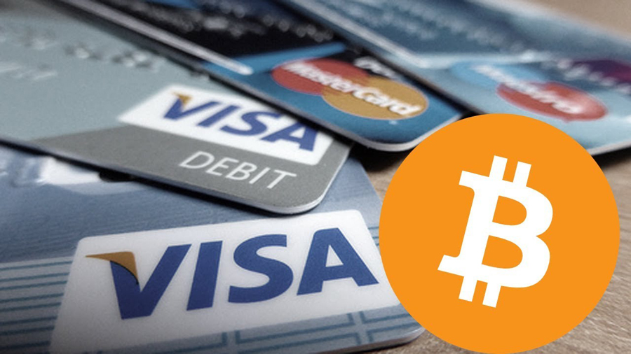 биткоин против Visa