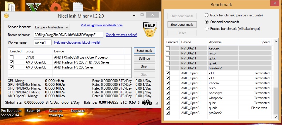 Nicehash. Бенчмарк программа. Nice hash. NICEHASH Benchmark.