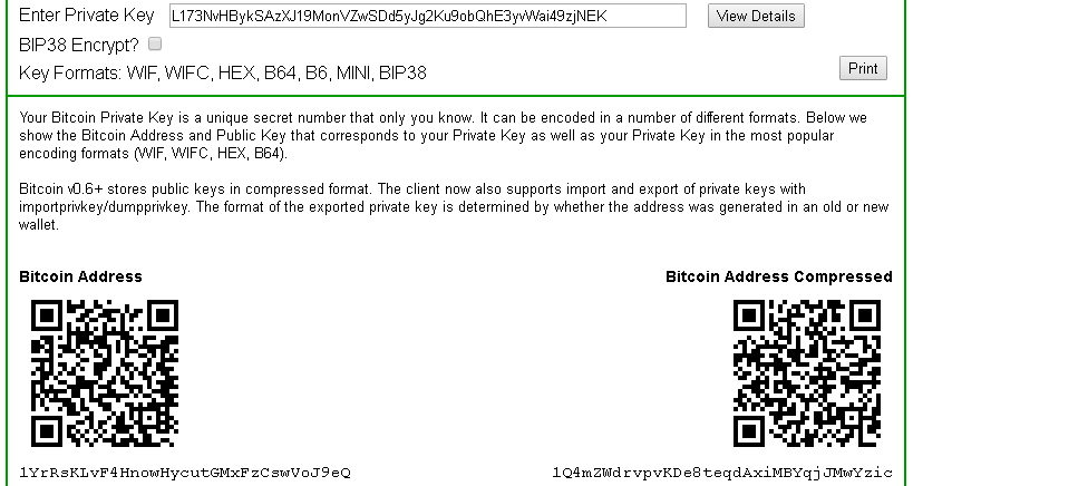 bitcoin create private key