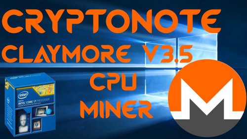 More information about "Claymore's CryptoNote Windows CPU Miner"