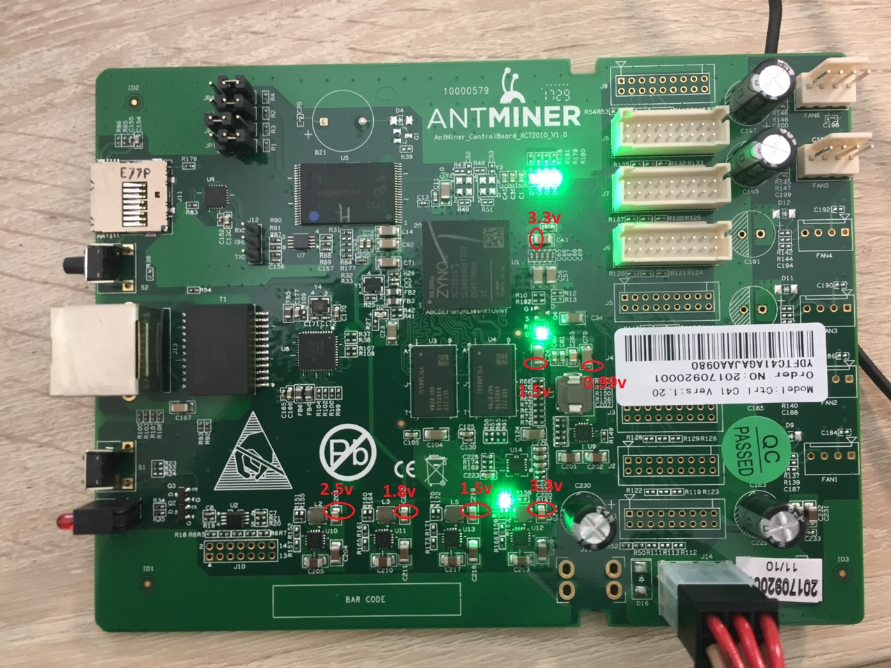 Antminer s9 схема