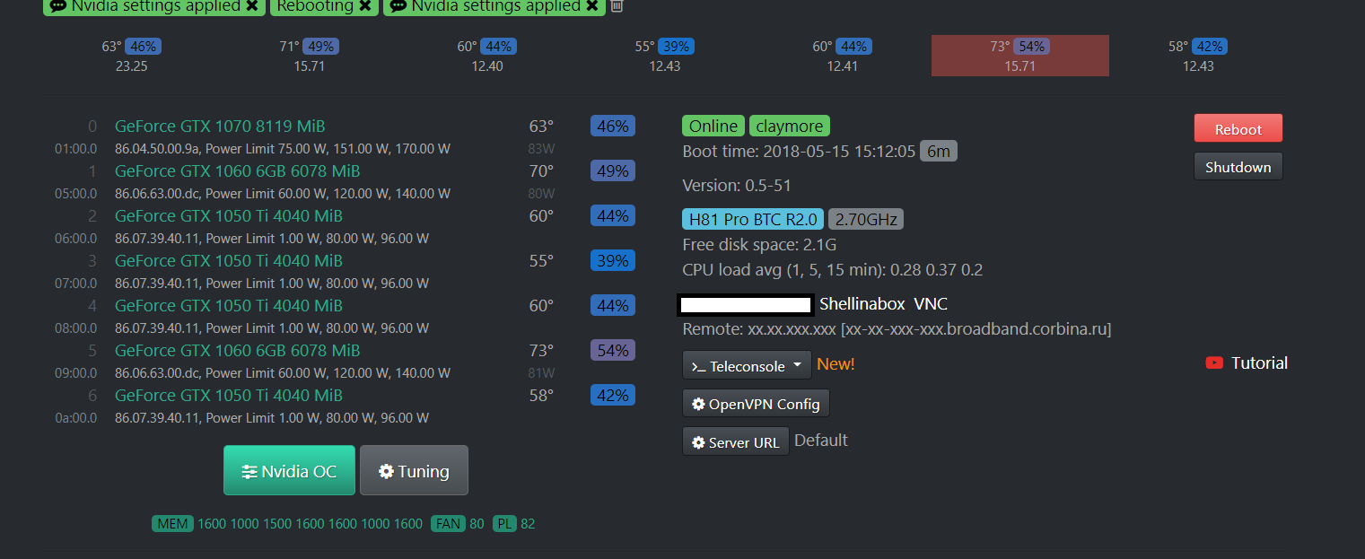 The setting applied. 1060 Hive os. SSL URLS Hive os что это. Malfunction Hive os.