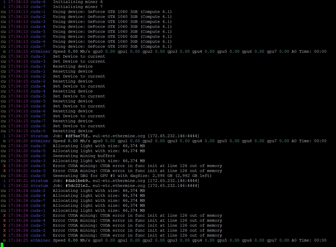 Cuda error device side assert triggered. Нагрузка видеокарты в линукс. Etc или ASTC. CUDA Error 388. Перевод CUDA allocate done!.