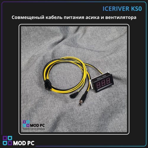 ICERIVER KS0 блоку питания Corsair с кабелями ModPC