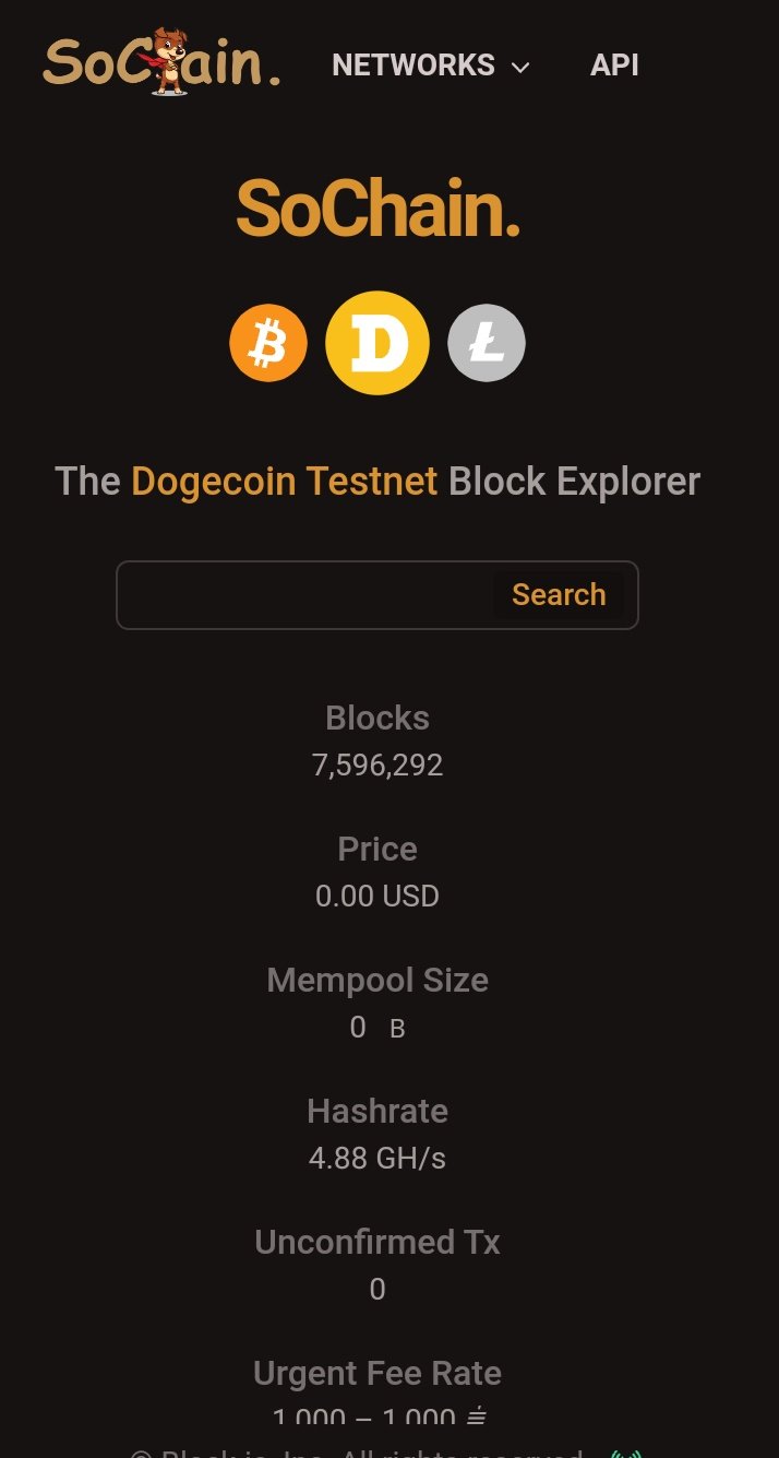 [закрыт] dogechain.info - Кошельки для криптовалют - Биткоин форум