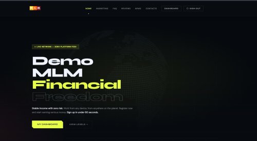 Купить профессиональный скрипт МЛМ матрицы на USDT с системой авто-переливов и интеграцией CryptoCloud. WhiteLabel софт для финансовой пирамиды от Mint Scripts Studio